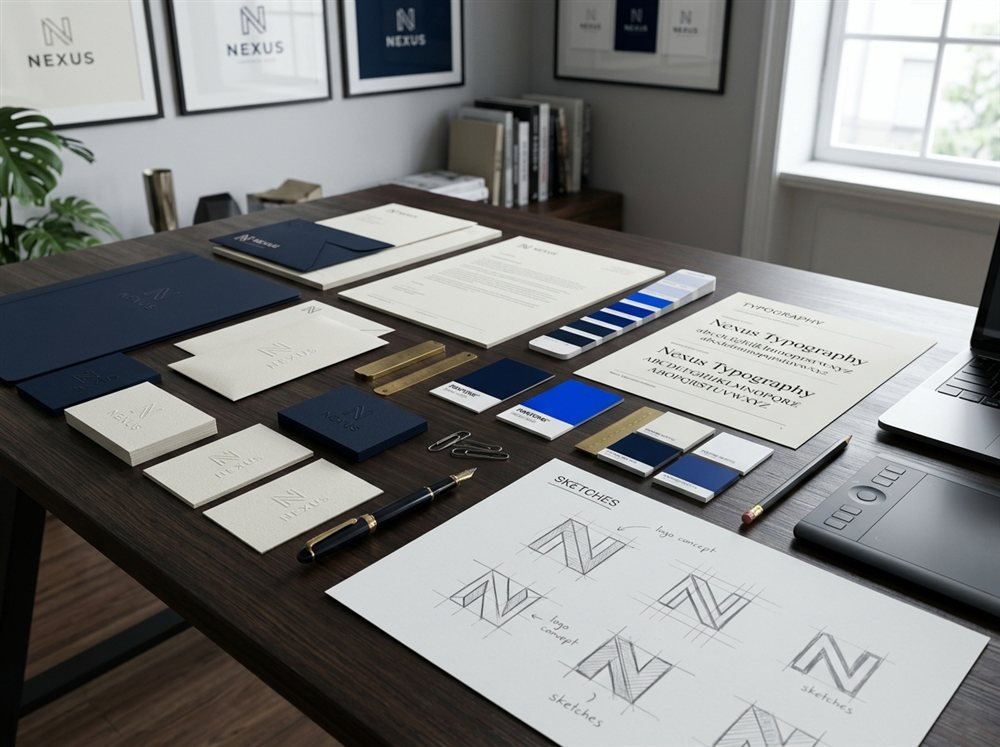 Branding & Identity illustrative business image